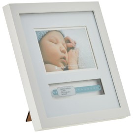 Pearhead Baby Hospital ID Bracelet and Photo Keepsake Frame, Newborn Baby Gifts, New Baby Gift for Expecting Parents