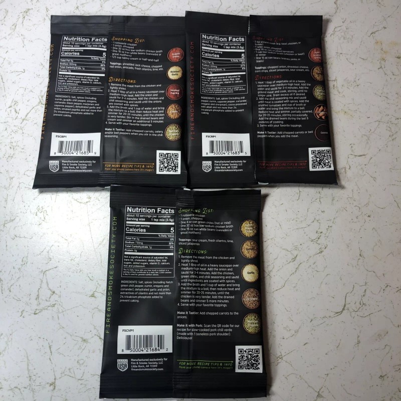 Fire & Smoke Society 3 Pack * Fire & Smoke