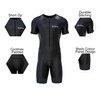 Sikma Mens Cycling Skinsuit Padded One Piece Trisuit Bike Top