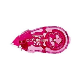 Kokuyo Tape Glue Dot Liner Heart Refill Tape, Tape, Set of 3