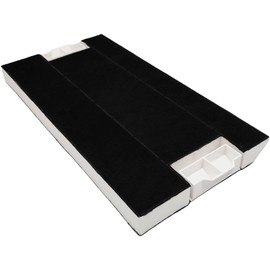 Activated carbon filter suitable for Siemens LZ45500, LZ45501, 434229, 00434229 for cooker hoods LI44630, LI44930, LI46630, LI46631, LI46930, LI46931, LI48630 LI4863 2, LI48930, LI48932, LI49630, LI49632
