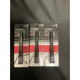 COVERGIRL 3 COVERGIRL GET IN LINE ACTIVE LIQUID LINER 24 HR WEAR WATERPROOF 350 INK BLACK