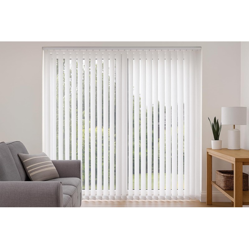 Chainless Vertical Blind Bottom Weights – UV-Coated Plastic Slat Weights,