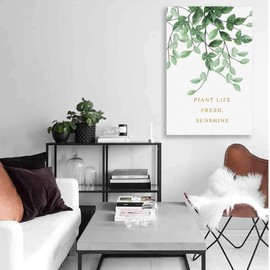 Looife Modern Canvas Wall Art Prints with Motivational Sayings, Inspirational Colorful Quotes Wall Decor for Office, Study and College Dorm-30x40 Inch