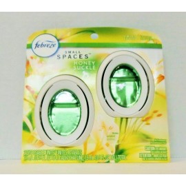 Febreze HONEYSUCKLE Small Spaces Air Freshener LIMITED EDITION (2 Twin Packs)