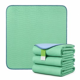 Reusable Waterproof Bed Pad for Kids, Elderly & Pets – Ultra Absorbent Washable Mattress Protection for Home Care