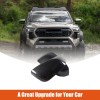 car-attention Carbon Fiber Style Rear View Mirror Outside Cover Cap