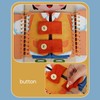 Learning to Dress Board Wooden Early Learning Basic Life Skills