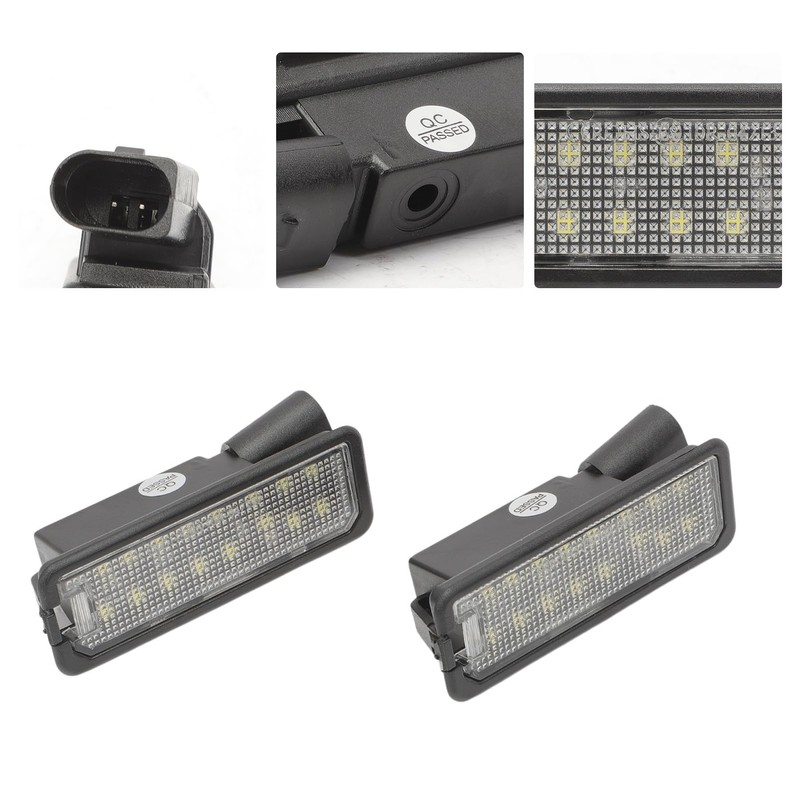 AUROLYNNE License Plate Light for Leon Golf 7 License Plate
