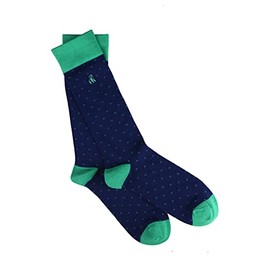 Swole Panda Bamboo Socks UK7-11 - Spotted Green