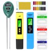 Professional PH Tester TDS/EC Test Pen Soil Moisture/PH/Sunlight Intensity Testers