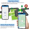 Klein 4G GPS-Tracker, Echtzeit-Tracking Peilsender Mini-GPS Ortungsgerät mit 1500mAh Akku,