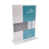 pbf 8.5x11 Acrylic Picture Frame Display Stand | 8.5 x