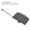 Qiilu Front Bumper Towing Cover Cap for Pull Hook Unpainted