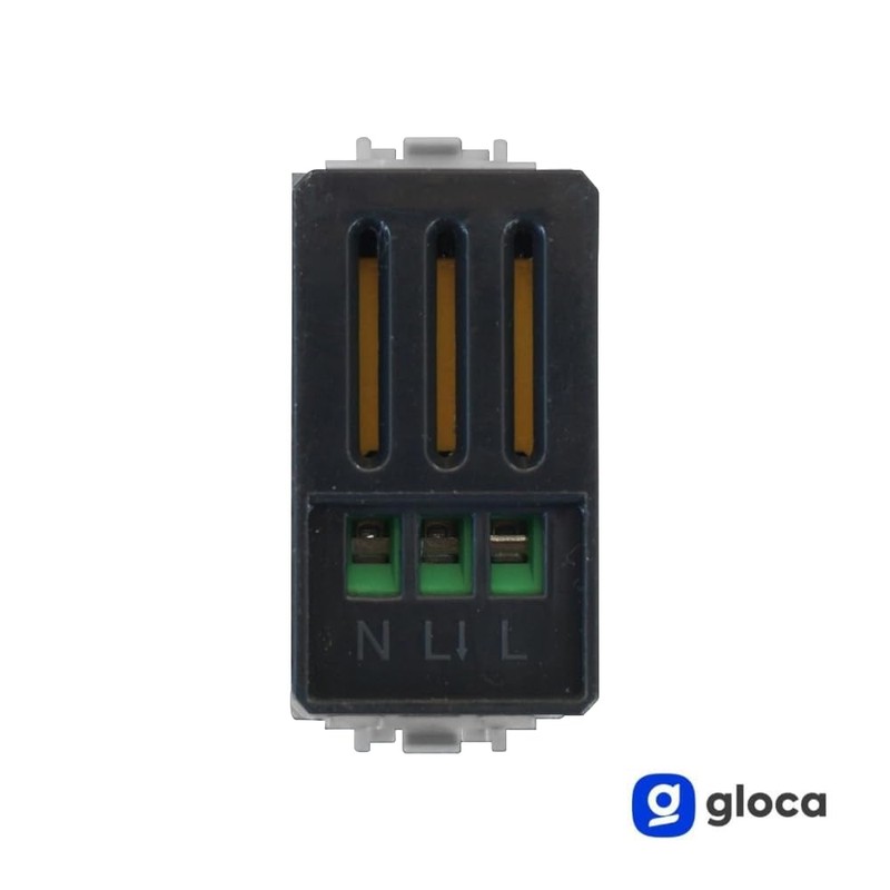 gloca Sensore Movimento 1P Con Set TEMPO/LUX Compatibile Matix