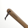 Luxdecor Long Handled Wooden Shoehorns- 15in Wooden Long Handle Shoe