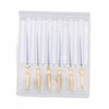 6pcs F1 Endodontic Canal Files Stretchy Metal Portable Rustproof Endodontic