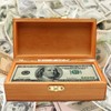 Wooden Lockable Currency Tray, Single Row Currency Tray, Cash Organizer