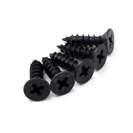 Hinge Outlet Oil Rubbed Bronze Wood Screws for Hinges 9 x 3/4 Inch - Fly Cut for Self Drilling - 24 Pack