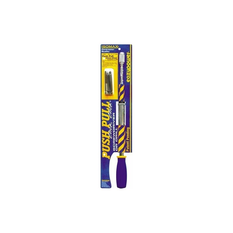 Eazypower 81964 12-Inch to 17-Inch Push Pull Click Click Screwdriver/Dr