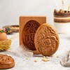 Wooden Cookie Molds, Wooden Cookie Stamps for Baking, Easter Eggs