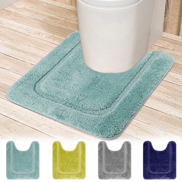 ALICES Toilet Mat, Rug, Fluffy/Washable, High Density Scandinavian Toilet Foot