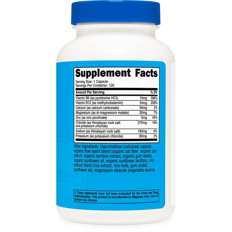 Nutricost Electrolyte Complex Advanced Hydration (120 Capsules) - 8 Hydrating