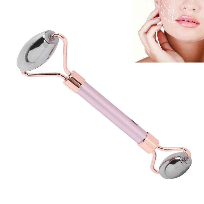 Face Roller Terahertz Power Stone Facial Beauty Roller Massager Gua