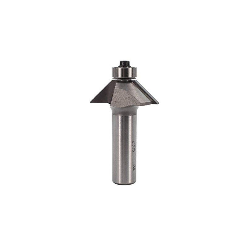 Whiteside Router Bits 2305 Chamfer Bit with 45-Degree 5/8-Inch Cutting