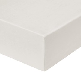 PiccoCasa Bamboo Fitted Sheet, Viscose from Bamboo Soft Silky Breathable Wrinkle Fade Resistant, Organic Bamboo Cooling Sheets with 16" Deep Pocket Isabelline Single