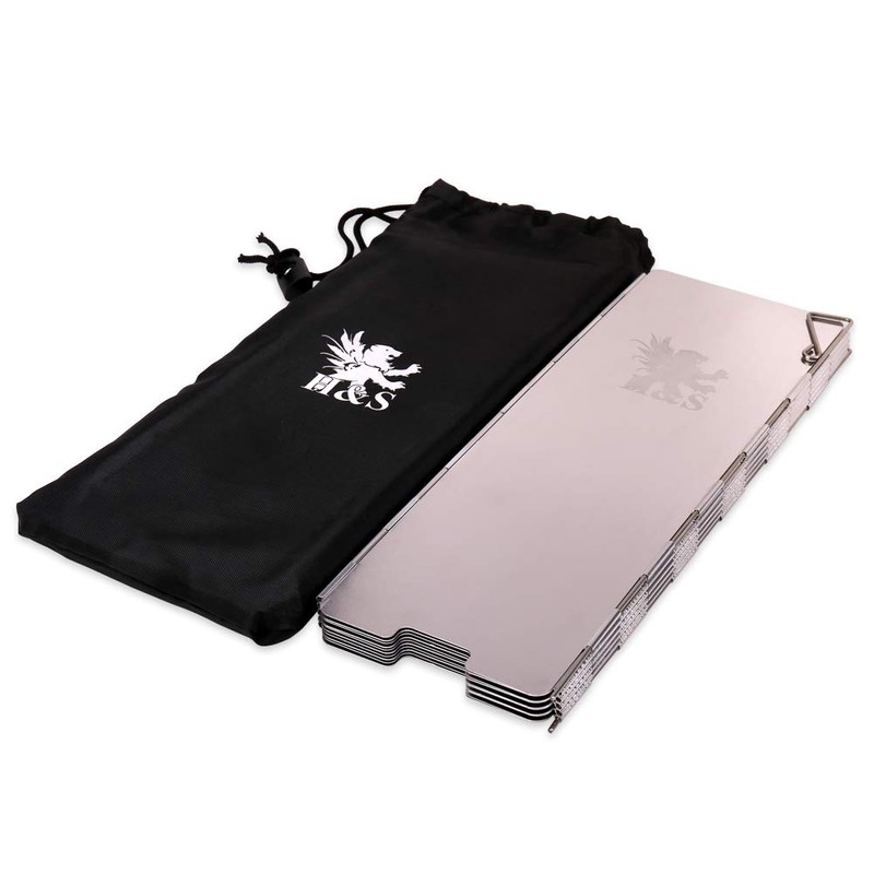 H&S Splash Guard Folding Wall - Mobile Wind Protection with
