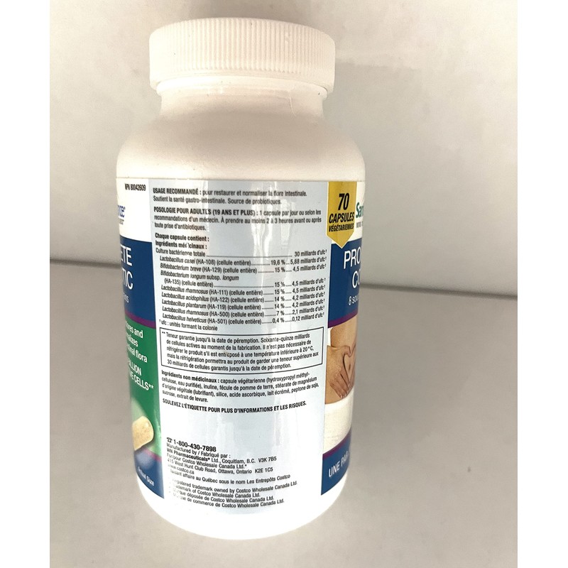 Sante equilibree Health Balance Complete probiotic Capsules, 60 Count