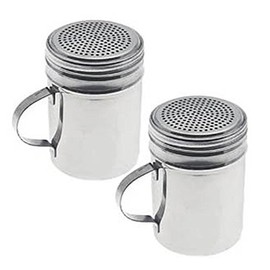 New Commercial Stainless Steel Versatile Dredge Shaker, Set of 6