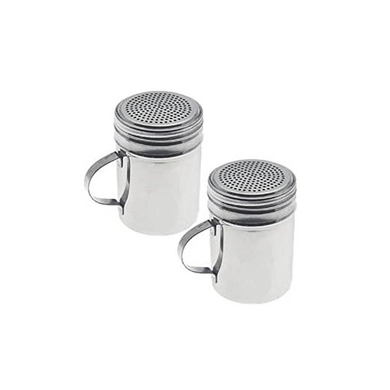 New Commercial Stainless Steel Versatile Dredge Shaker, Set of 6