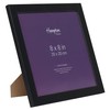 Hampton Frames OXFORD 8x8 (20x20cm) Pack of 2 Black Picture