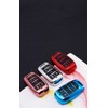 SANRILY Soft TPU 6 Button Key Fob Cover for Dodge