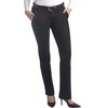 Dickies Women's Straight Flex Twill Pant Pants, Rinsed Black, 16