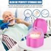 KISEER KISEER 2 Pack Colors Denture Bath Case Cup Box