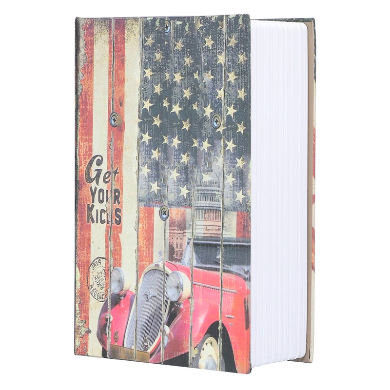 Mini Safe Lock Box Simulation Dictionary Money Box Originality Gift