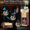5-in-1 Torch Lighter with Cutter, Punch, Holder, Draw Enhancer Tool
