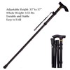 Collapsible Walking Cane for Women & Senior Men, Folding Lightweight