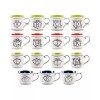Molly Hatch Home Essentials Molly Hatch Monogram Mugs Collection Letter P