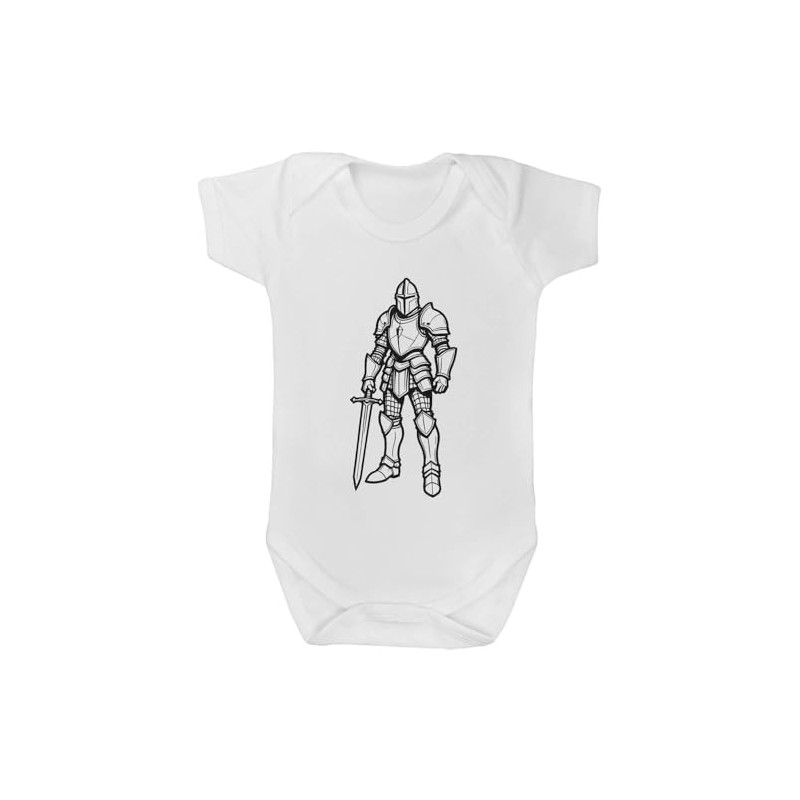 Azeeda 3-6 Month 'Paladin Knight' Baby Grow/Bodysuit (GR00147923)