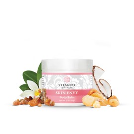 Vitality Extracts Skin Envy Balm - Moisturizer, Beeswax, Vitamin A, Skin Care, All Natural, Coconut Oil