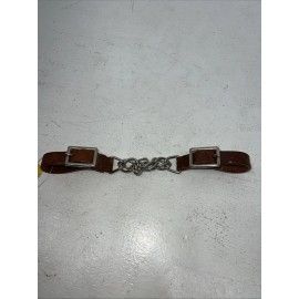 Tough 1 New Tough 1 Brown Leather Flat Curb Chain #52-4014 R-511