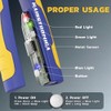 haisstronica 9-in-1 Rechargeable Wire Stripper with NCV Voltage Tester, 10-18