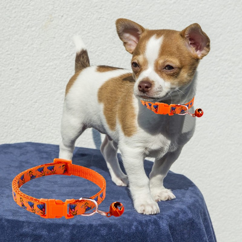 Jecikelon 6 PCS Puppy Collars Adjustable Pup Collar for XSmall