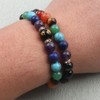 KSQS Chakra Bracelets for Women, Yoga 7 Chakras Crystals Healing