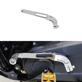 POWER JAMES 9.5" Chrome Mid Control Shift Clutch Lever Shifter for Harley 2018-2023 Softail Standard, Street Bob, Low Rider ST (Shift Lever)