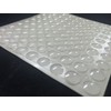 HAWORTHS Small Door Bumpers Self-Adhesive Clear Rubber Feet Tiny Hemispherical